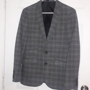 Mens blazer jacket slim fit small
